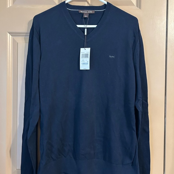 Michael Kors Other - Michael Kors Navy V-Neck Pullover Sweater